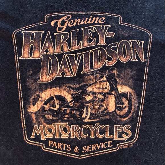 Harley-Davidson 2XL Black Graphic T-Shirt Trio - Picture 9 of 16